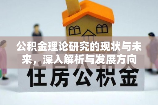 武昌公积金理论研究的现状与未来，深入解析与发展方向