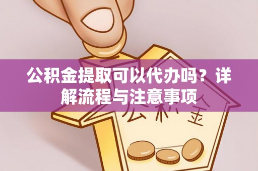 武昌公积金提取可以代办吗？详解流程与注意事项