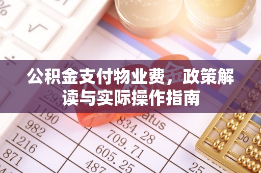 武昌公积金支付物业费，政策解读与实际操作指南