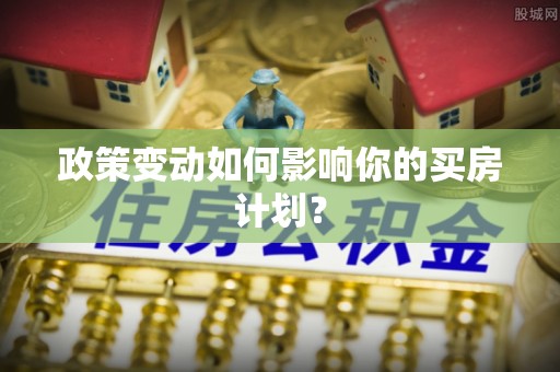 武昌政策变动如何影响你的买房计划？