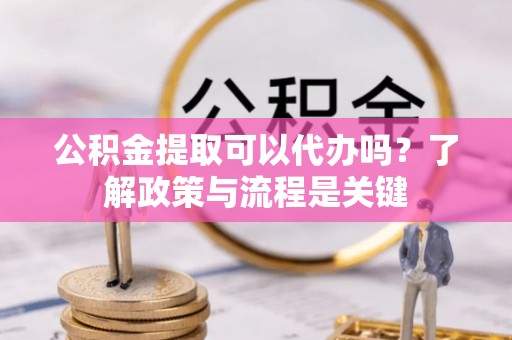 武昌公积金提取可以代办吗？了解政策与流程是关键