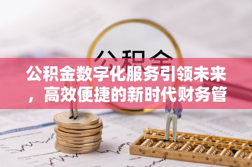 武昌公积金数字化服务引领未来，高效便捷的新时代财务管理