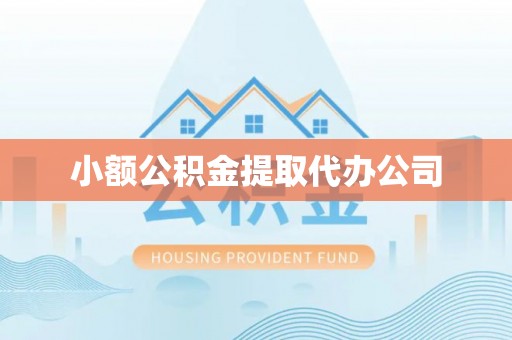 武昌小额公积金提取代办公司