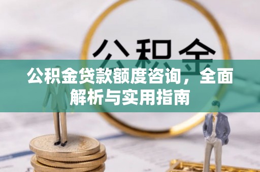 武昌公积金贷款额度咨询，全面解析与实用指南