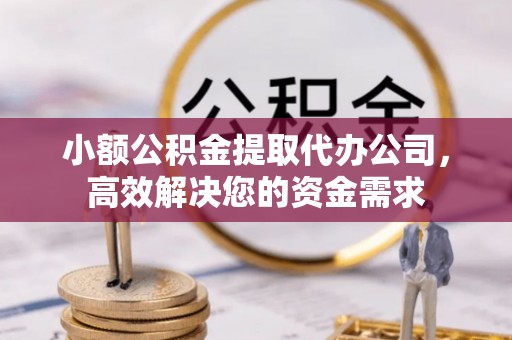 武昌小额公积金提取代办公司，高效解决您的资金需求