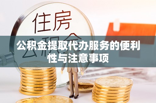 武昌公积金提取代办服务的便利性与注意事项