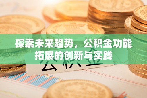 武昌探索未来趋势，公积金功能拓展的创新与实践