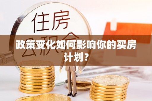 武昌政策变化如何影响你的买房计划？