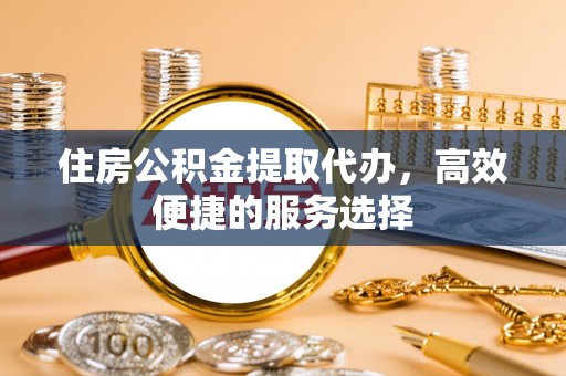 武昌住房公积金提取代办，高效便捷的服务选择