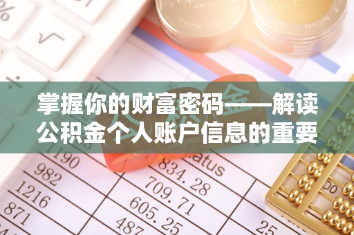 武昌掌握你的财富密码——解读公积金个人账户信息的重要性