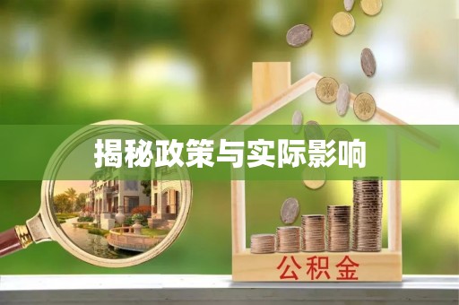 武昌揭秘政策与实际影响