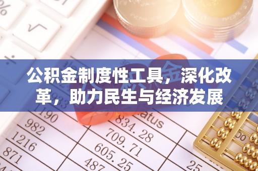 武昌公积金制度性工具，深化改革，助力民生与经济发展