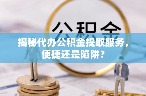 武昌揭秘代办公积金提取服务，便捷还是陷阱？
