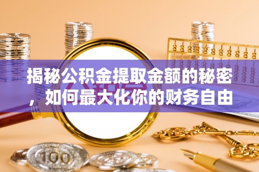 武昌揭秘公积金提取金额的秘密，如何最大化你的财务自由