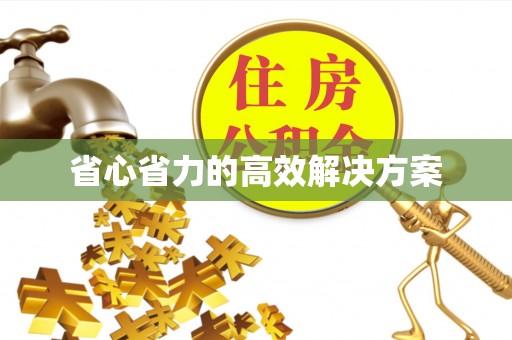 武昌省心省力的高效解决方案