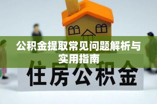 武昌公积金提取常见问题解析与实用指南
