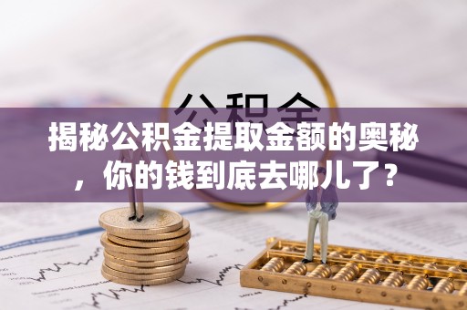 武昌揭秘公积金提取金额的奥秘，你的钱到底去哪儿了？