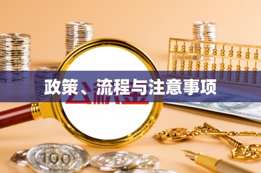 武昌政策、流程与注意事项