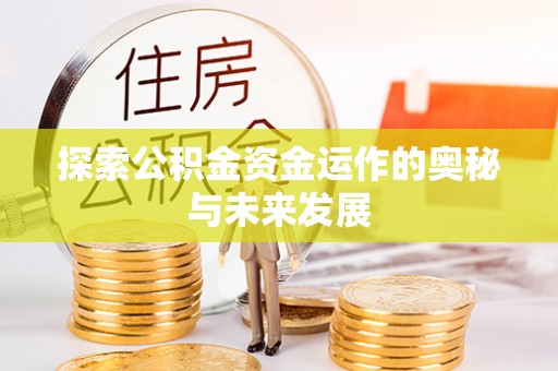 武昌探索公积金资金运作的奥秘与未来发展