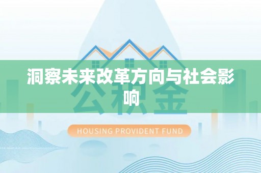 武昌洞察未来改革方向与社会影响