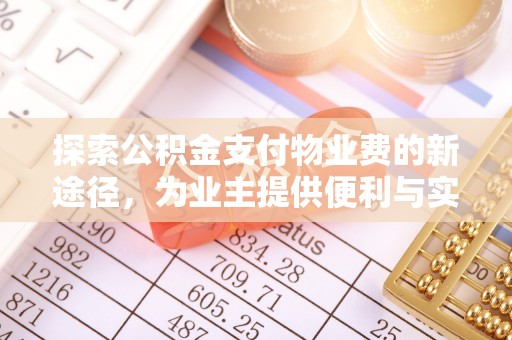 武昌探索公积金支付物业费的新途径，为业主提供便利与实惠
