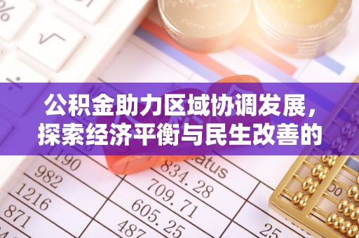 武昌公积金助力区域协调发展，探索经济平衡与民生改善的新路径