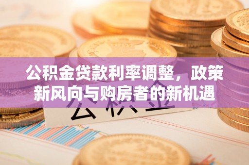 武昌公积金贷款利率调整，政策新风向与购房者的新机遇
