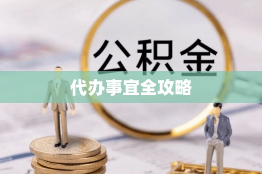 武昌代办事宜全攻略