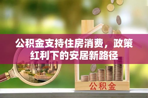 武昌公积金支持住房消费，政策红利下的安居新路径